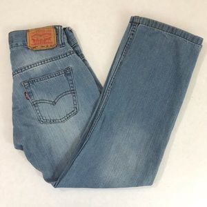 Levi 505 Jeans youth blue wash 5505-856